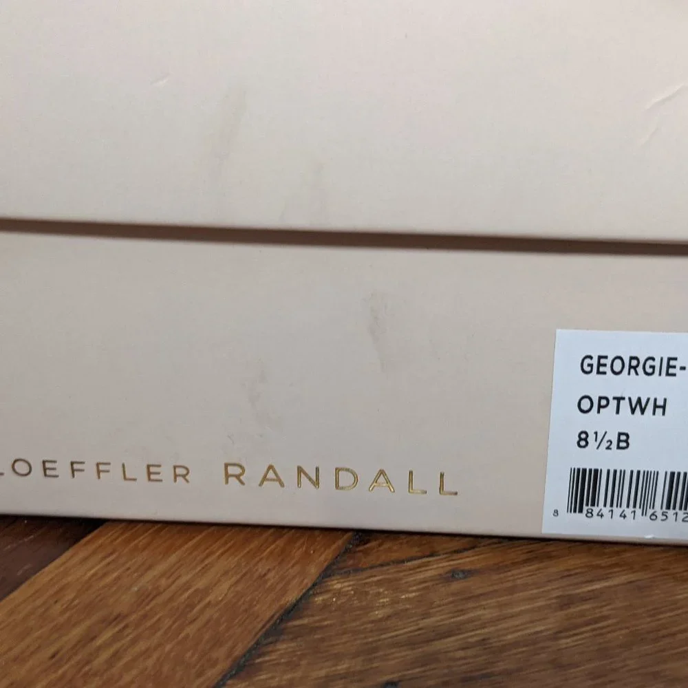 Loeffler Randall Georgie Ballet Flats in White, Size 8.5 NIB - Picture 9 of 9